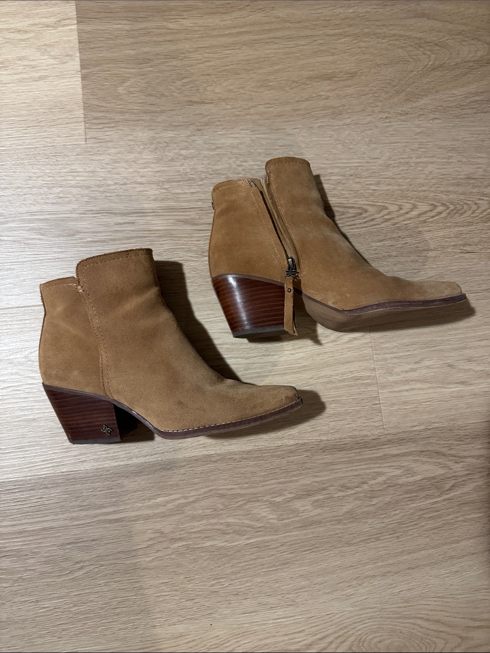 Sam Edelman Welles Suede Booties